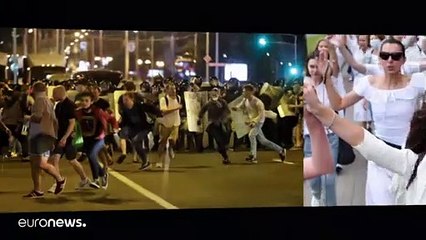 Bilder der Woche: Minsk, Los Angeles und Sternschnuppen