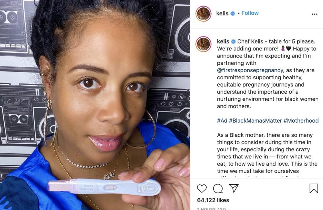 Kelis ist wieder schwanger