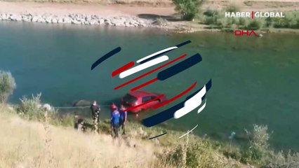 Tunceli'de otomobil çaya uçtu: 1 yaralı