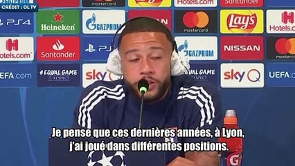 Memphis Depay avoue préférer jouer en tant que numéro 10