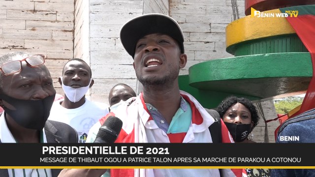 Bénin: Message de Thibaut Ogou à Patrice Talon après sa marche de Parakou à Cotonou