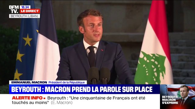Emmanuel Macron: La France n'abandonnera jamais les Libanaises et les Libanais