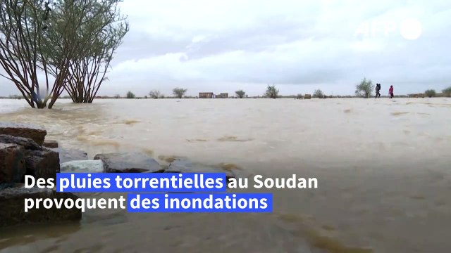 Soudan: les déplacés des inondations recherchent un abri