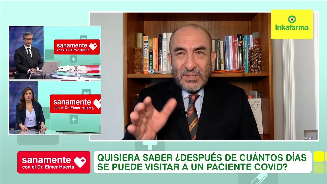 ¿Visitar a un paciente Covid-19? | Sanamente con el Doctor Elmer Huerta (HOY)