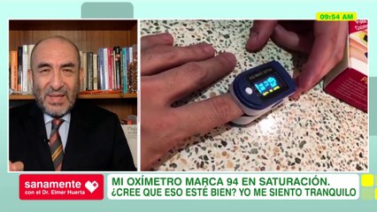 Duda sobre el oxímetro | Sanamente con el Doctor Elmer Huerta (HOY)
