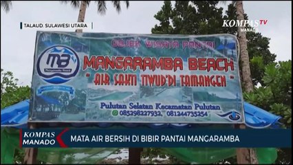 Pesona Mata Air Bersih Di Bibir Pantai Mangaramba