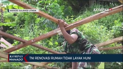TNI AD Renovasi Rumah Tidak Layak Huni