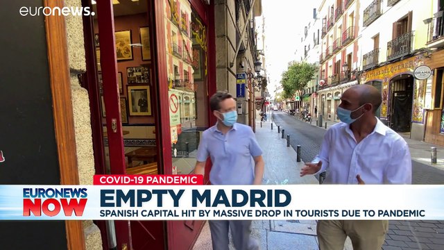 Coronavirus: Madrid's tourism trade struggling as visitors stay away amid pandemic