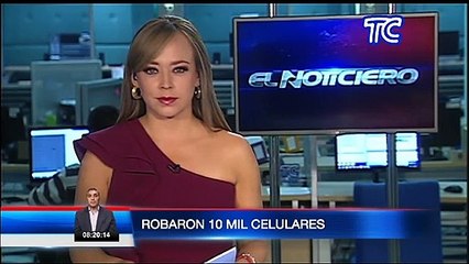 Robaron 10.000 celulares valorados en 400 mil dólares que iban en un camión en Guayaquil