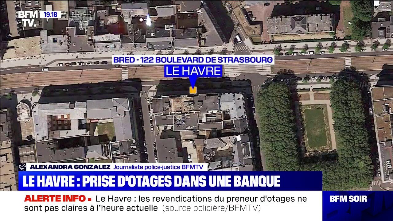 Prise d'otages au Havre: deux personnes sur six au départ ont été relâchées