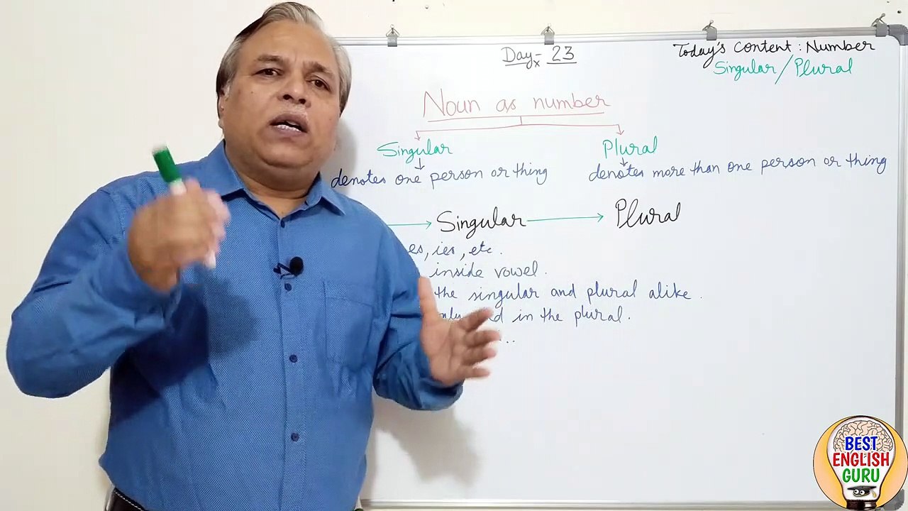 What is Noun Number? | How to make Singular to Plural? | Noun Number English | Noun Examples