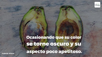 Trucos para mantener fresco el aguacate por más tiempo