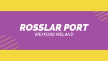Rosslare Harbour to Mohan Falls Waterford Ireland and Beach