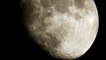 Moon Closeup with Clouds -Blue Moon creations India