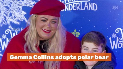 Gemma Collins Has A Polar Bear