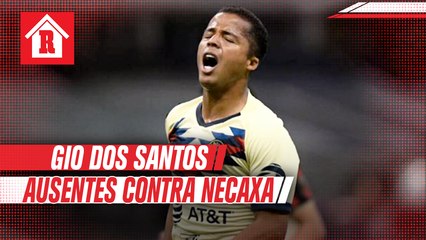 Gio dos Santos y Sergio Díaz, ausentes para duelo contra Necaxa