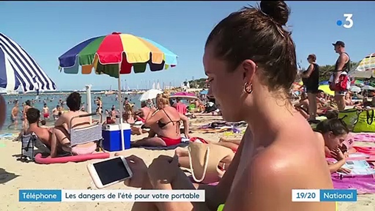Téléphone : les dangers de l'été pour votre portable