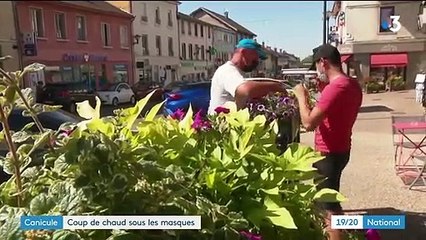 Canicule : coup de chaud sous les masques