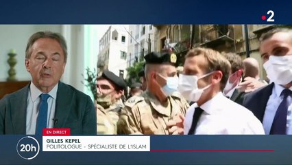 Explosions à Beyrouth : 'Emmanuel Macron est très attaché à un pays qui a été créé dans ses frontières actuelles par le mandat français', explique le politologue Gilles Kepel