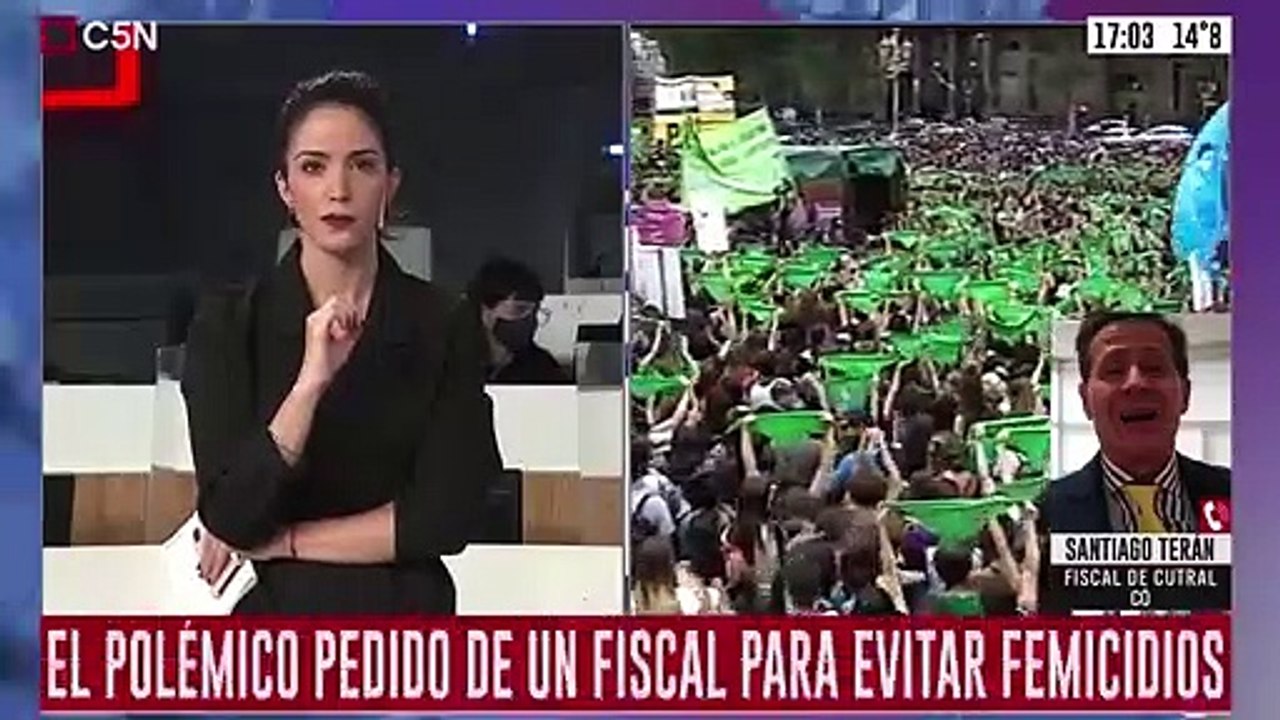 Fiscal neuquino increpa a periodista de C5N