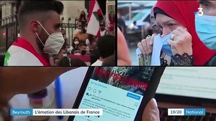 Beyrouth : l’émotion des Libanais de France