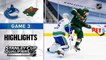 NHL Highlights | Canucks @ Wild 8/06/2020