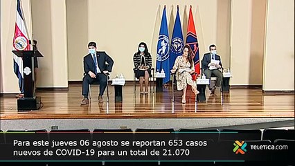 LIVE: Actualización sobre COVID-19 - Jueves 06 Agosto 2020