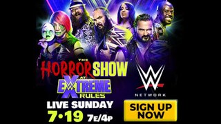 extreme rules the horror show results 7-19-20