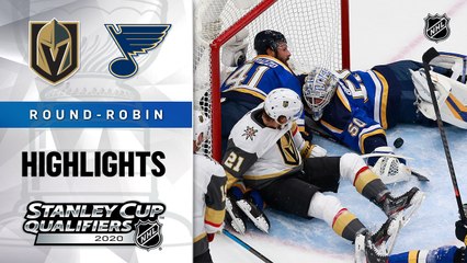 NHL Highlights | Golden Knights @ Blues 8/06/2020
