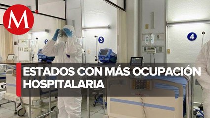 Nayarit y Nuevo León encabezan ocupación hospitalaria en el país por covid-19