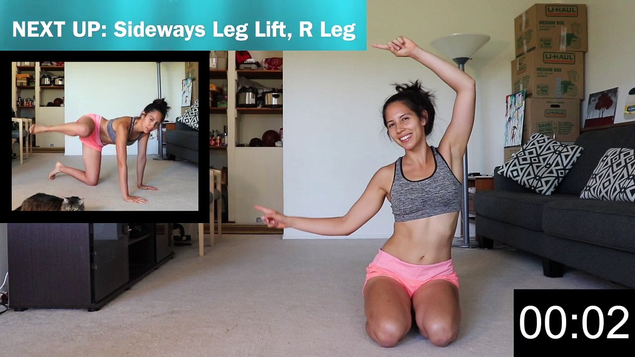 The Best AT HOME No Equipment 10 min Glute Burnout | No Squats, No Jumps, Low Impact