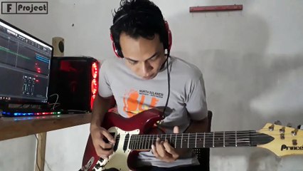 5 Lead Melodi Wali Band Terkeren dan Tersantuy | Guitar Cover - Fproject | Part 1