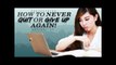 How To Never QUIT Or GIVE UP Again! - Motivation To Study