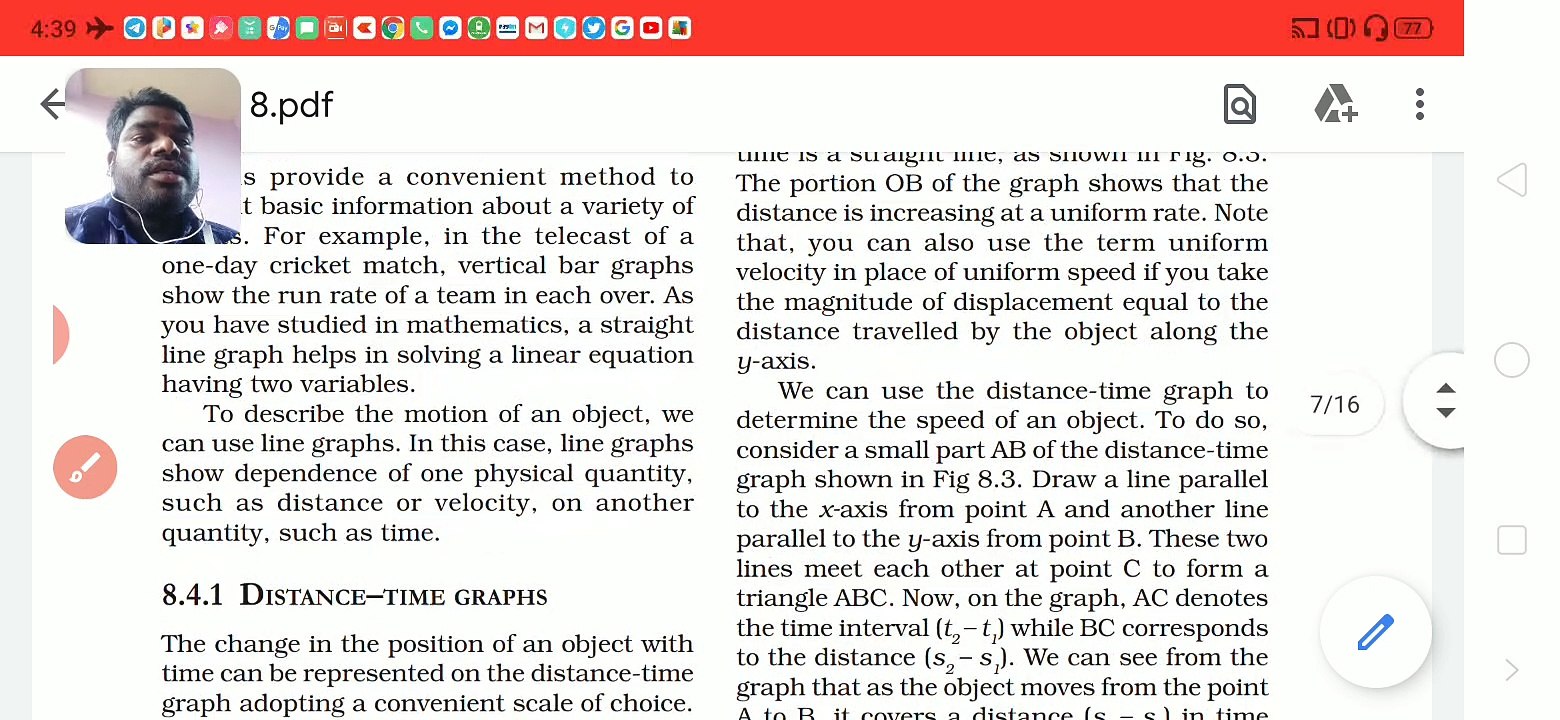 Motion L4 | Distance and Velocity Time Graph | CBSE Class 9 Physics