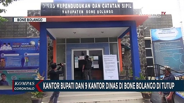 5 ASN Positif Covid-19, Kantor Bupati dan 9 Kantor Dinas di Bone Bolango di Tutup