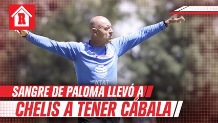 Chelís: Sangre de paloma lo llevó a tener una cábala