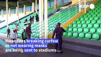 Rwandans sent to lectures for breaking coronavirus rules