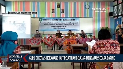 Guru di Singkawang Ikut Pelatihan Metode Belajar-Mengajar Online