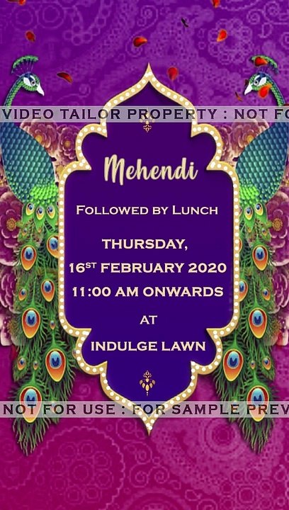 Mobile Wedding Invite for Intimate Weddings in Lockdown | Video Tailor Wedding Invitation Videos