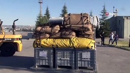 MSB: “Tıbbi yardım malzemeleri Lübnan'ın başkenti Beyrut'a ulaştı”