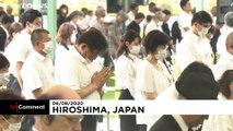 تصاویری از هیروشیما در ۷۵امین سالگرد حمله اتمی آمریکا؛ یاد قربانیان گرامی داشته شد