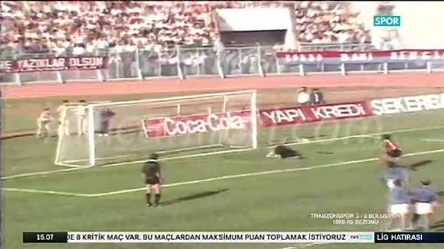 Trabzonspor 3-0 Boluspor [HD] 17.09.1988 - 1988-1989 Turkish 1st League Matchday 5