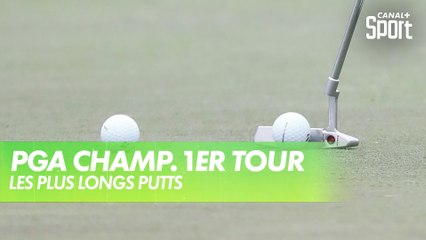 PGA Championship 2020 : Les plus longs putts du 1er tour.