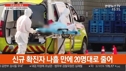 신규 확진 20명…고양서 잇단 교회발 집단감염