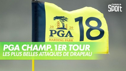 PGA Championship 2020 : Les plus belles attaques de drapeau du 1er tour.
