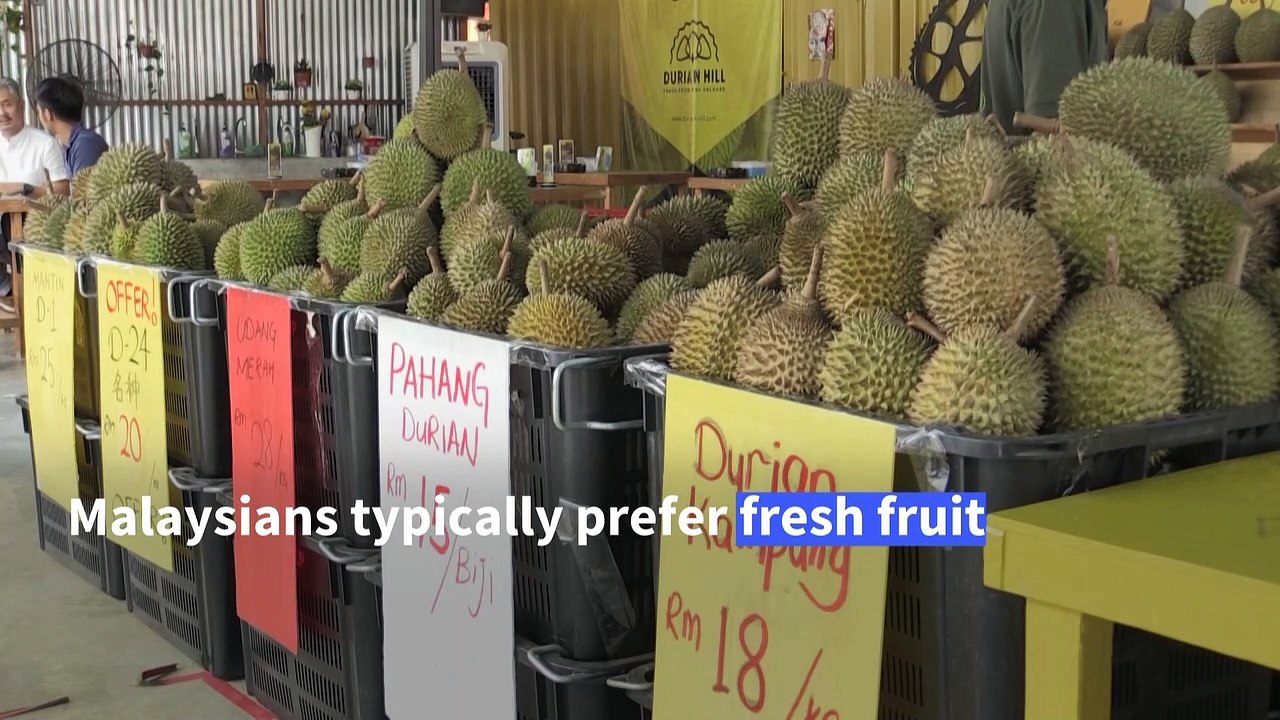 Spike in demand: durians enjoy online virus boom in Malaysia