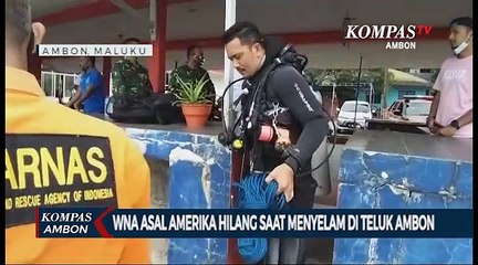 WNA Asal Amerika Hilang Saat Menyelam Di Teluk Ambon