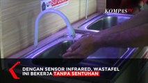 Mahasiswa Surabaya Buat Wastafel Inframerah untuk Tugas KKN