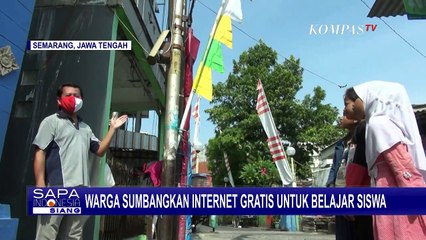 Inspiratif! Kebaikan Hati Warga Berikan Akses Internet Gratis untuk Belajar Online