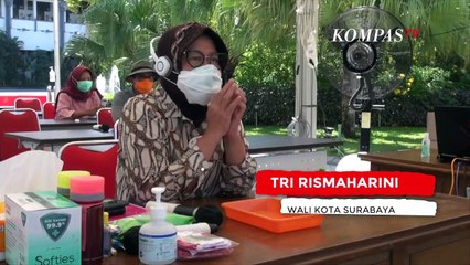 Risma Klaim Surabaya Sudah Hijau, Khofifah: Yang Mengumumkan Pemerintah Pusat